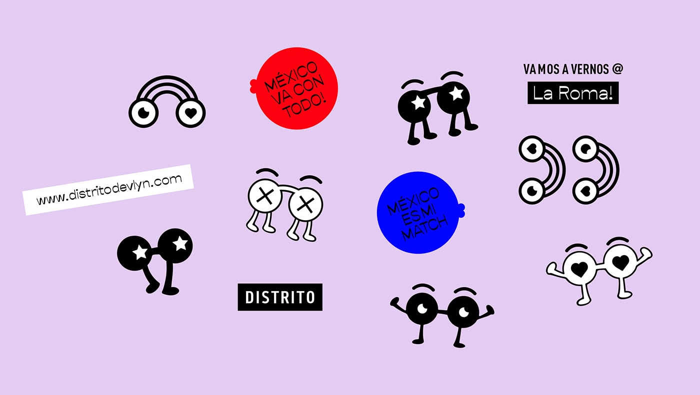 Distrito 時尚眼鏡品牌包裝營銷案例，時尚品牌設計，品牌營銷案例，深圳品牌設計，左右格局