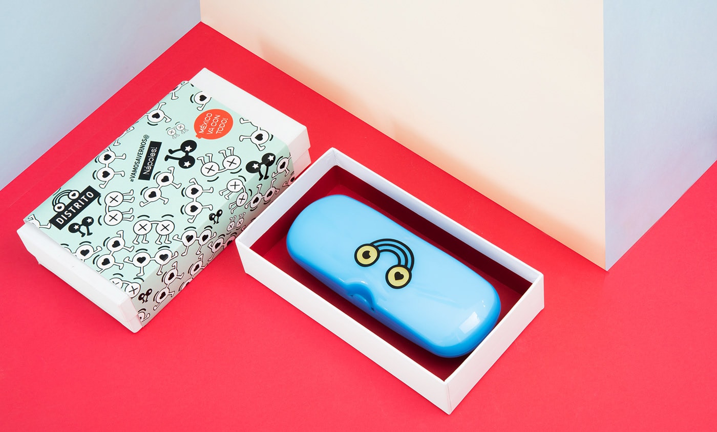 Distrito 時尚眼鏡品牌包裝營銷案例，時尚品牌設計，品牌營銷案例，深圳品牌設計，左右格局