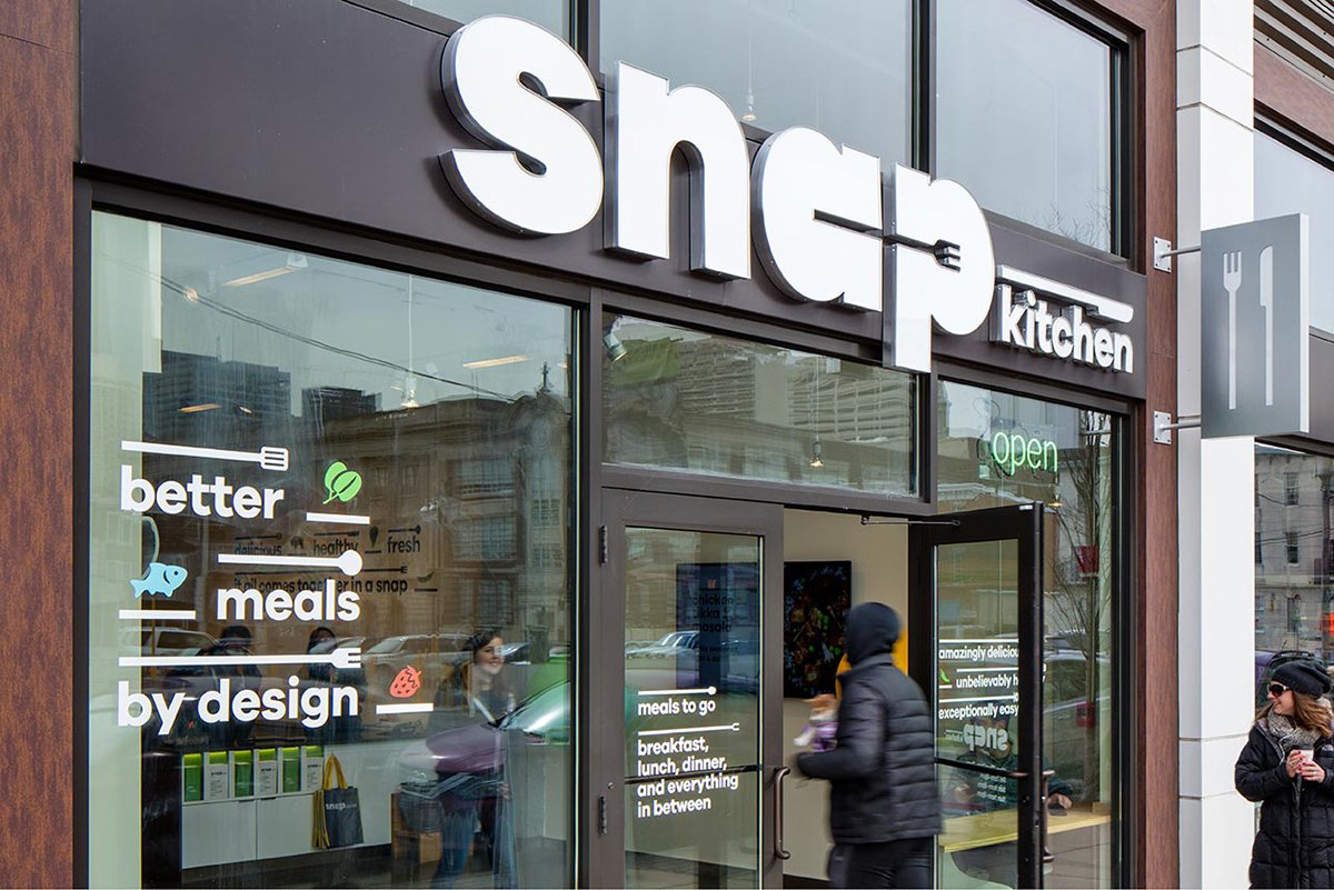 Snap 餐飲品牌的建立及品牌設計 店面設計