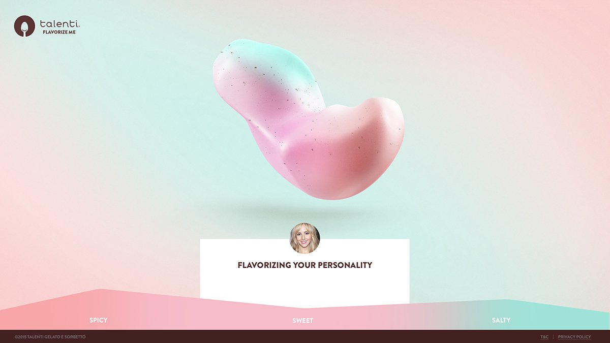 “flavoriser”冰淇淋品牌設計  網站設計展示