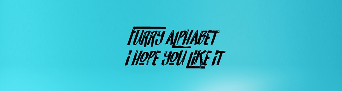 “Furry Alphabet”吉祥物品牌設計形象  標志設計展示