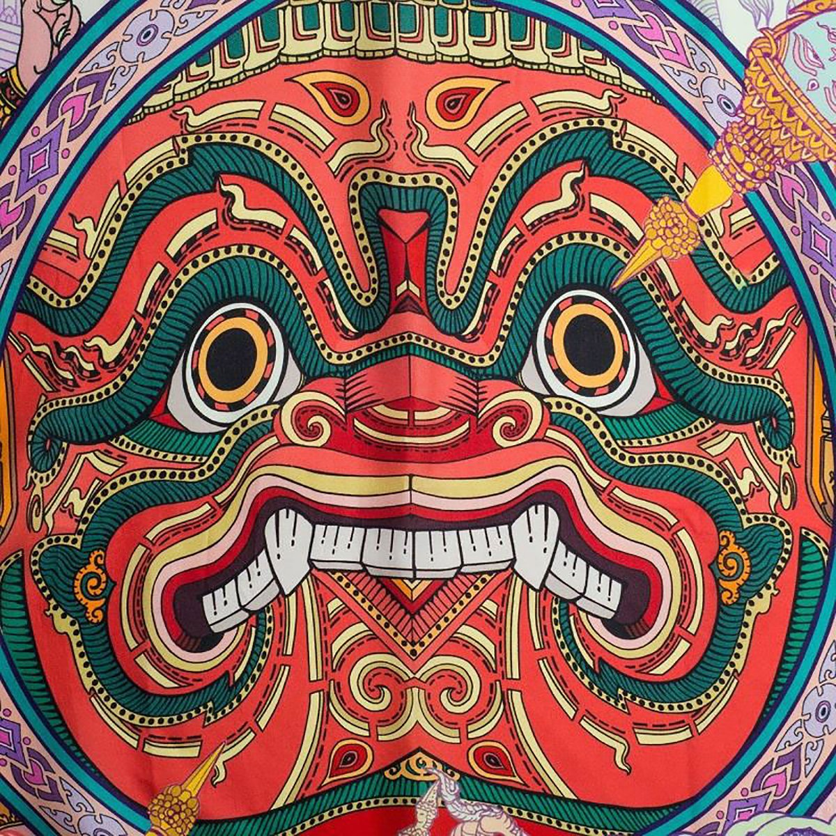 深圳品牌設計  深圳品牌策劃  Vandavanda圍巾品牌形象設計  插畫展示