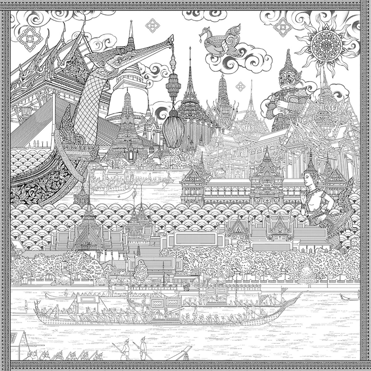 深圳品牌設計  深圳品牌策劃  Vandavanda圍巾品牌形象設計  插畫展示