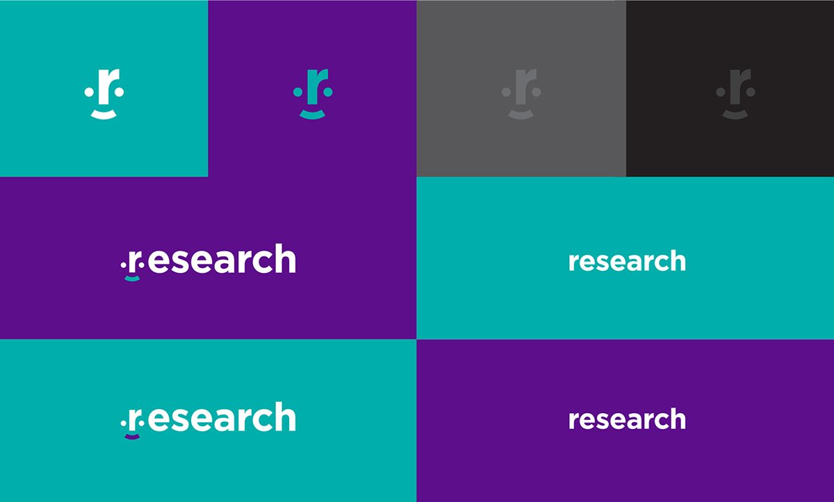 深圳品牌設計  深圳品牌策劃  RESEARCH市場研究公司品牌設計   配色展示