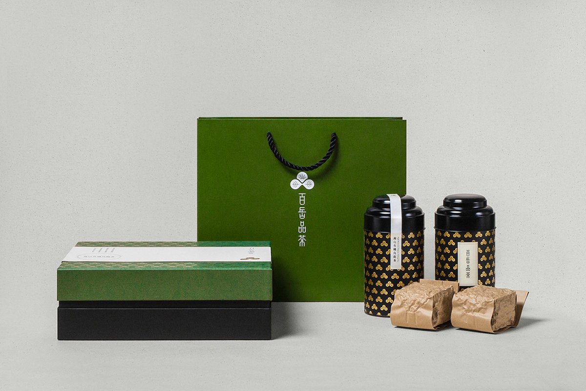 深圳品牌設(shè)計  深圳品牌策劃  百岳茶茶葉品牌形象設(shè)計  包裝設(shè)計