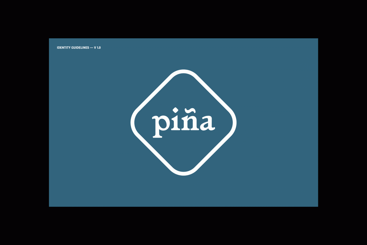 視覺識別在 piña 品牌設計的應用——酒吧與餐廳形象的融合，品牌設計，酒吧品牌設計，品牌形象設計，企業品牌營銷，深圳品牌策劃，深圳品牌設計，左右格局