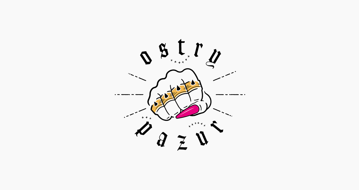 Ostry Pazur美甲中心品牌設(shè)計(jì)案例——“鋒利的爪子”個性化的品牌形象，品牌設(shè)計(jì)，品牌設(shè)計(jì)案例，美甲品牌設(shè)計(jì)，品牌形象設(shè)計(jì)，深圳品牌設(shè)計(jì)