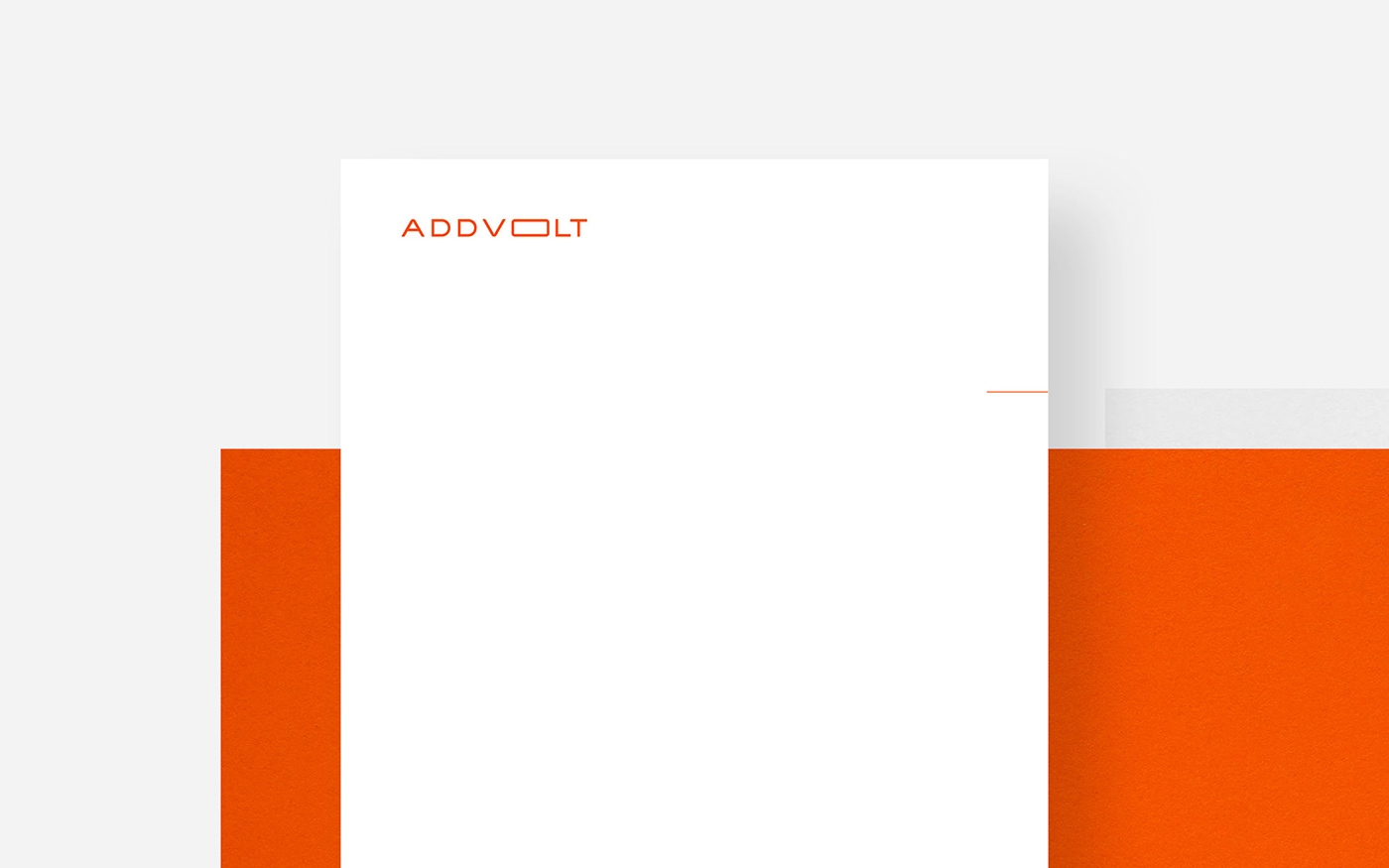 葡萄牙Addvolt 創新科技企業品牌設計欣賞，企業形象設計，深圳品牌設計，左右格局