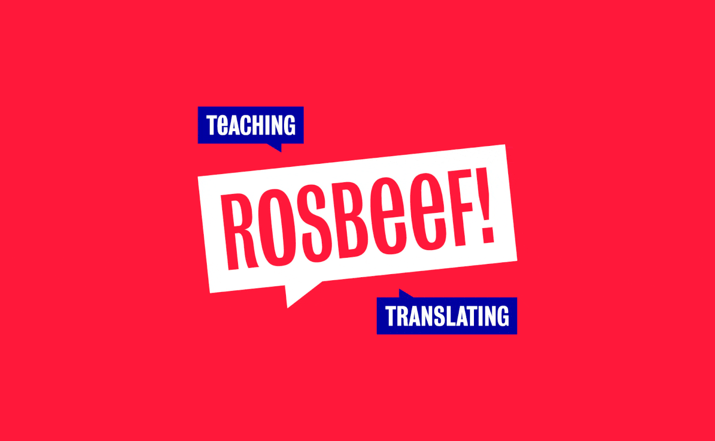 Rosbeef英語機構平臺品牌定位策劃案例，品牌設計案例，品牌定位策劃，品牌設計公司，深圳品牌設計，左右格局