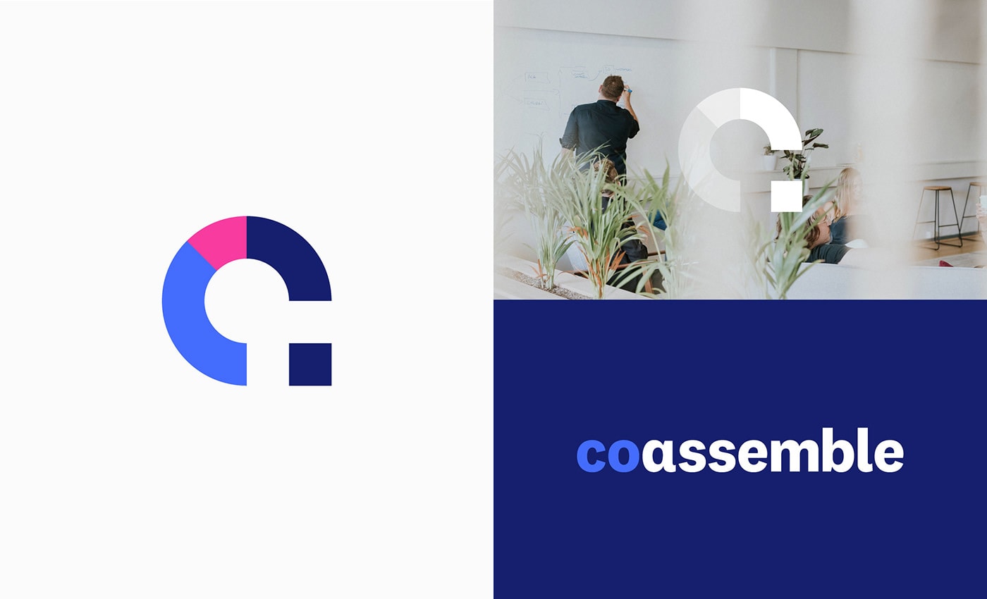 在線教育機構Coassemble品牌戰略升級案例，教育品牌設計，品牌戰略升級，品牌設計公司，深圳品牌設計，左右格局
