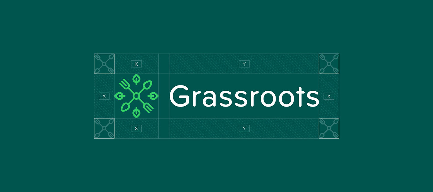 Grassroots 優質食品企業品牌形象設計，食品品牌設計，食品品牌策劃，深圳品牌設計，左右格局