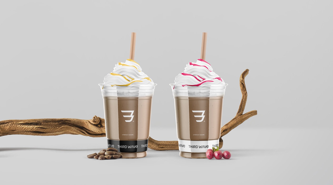 THIRRD 時尚咖啡店品牌設計——創意品牌定位策劃，時尚餐飲品牌設計，品牌定位策劃，深圳品牌設計，左右格局