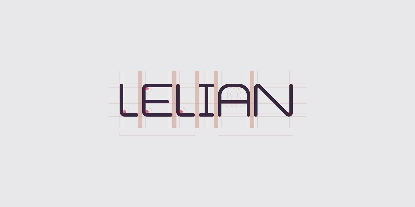 簡約精致 LELIAN 香水奢侈品品牌設計案例，香水品牌設計，化妝品品牌設計，深圳品牌設計，左右格局